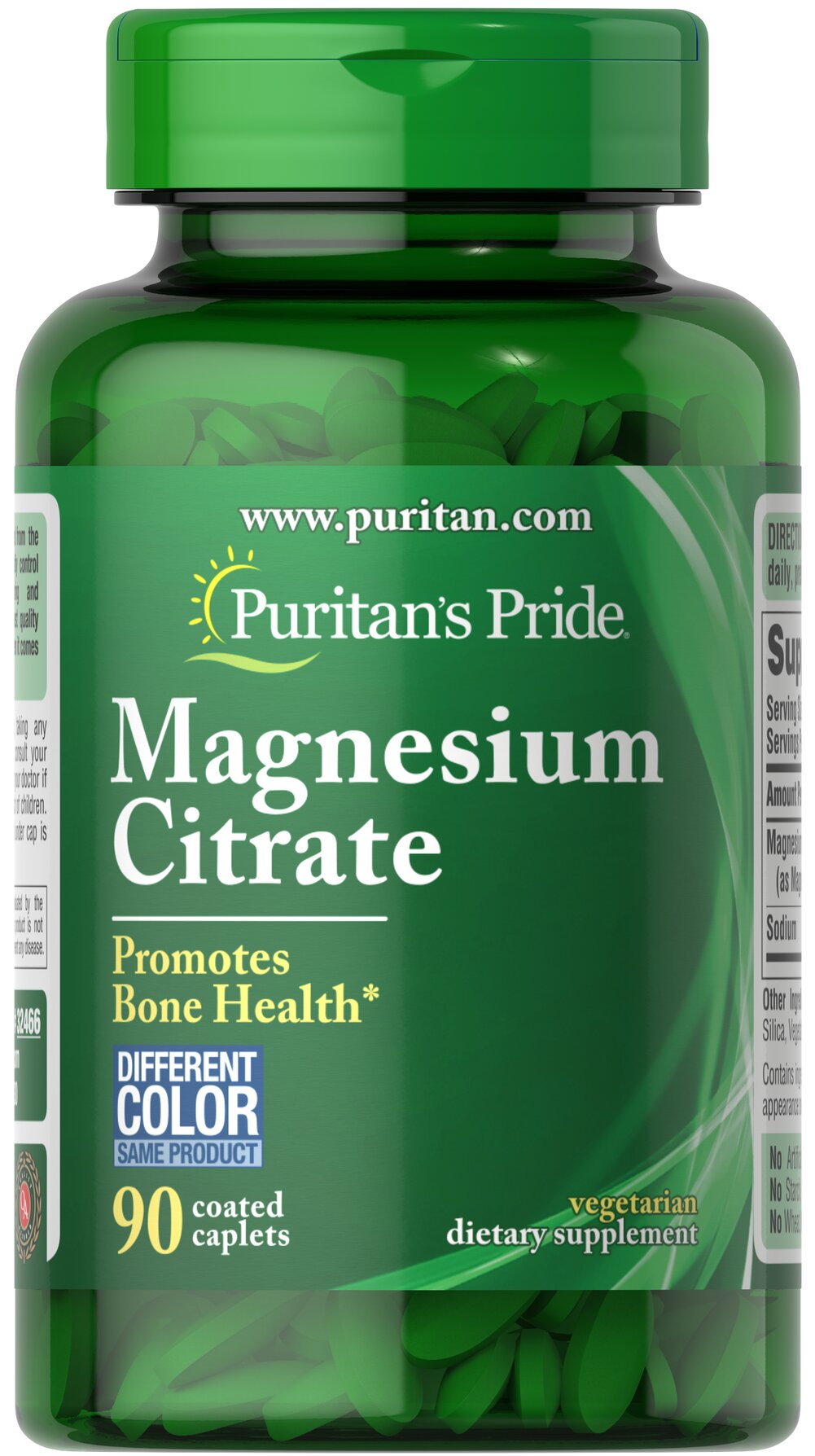 PURITANS PRIDE MAGNESIUM CITRATE 90 CAPLETS
