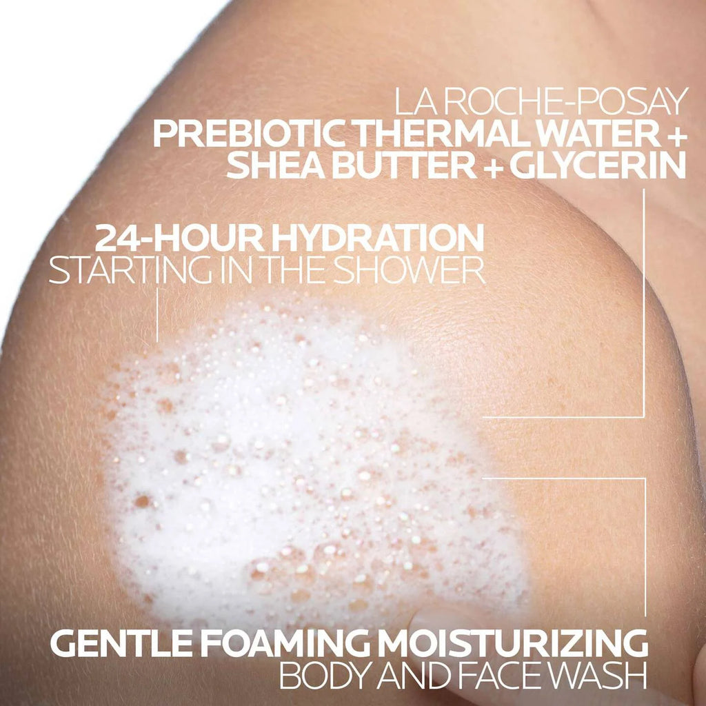 LA ROCHE POSAY LIPIKAR GENTLE FOAMING MOISTURIZING WASH 400 ML