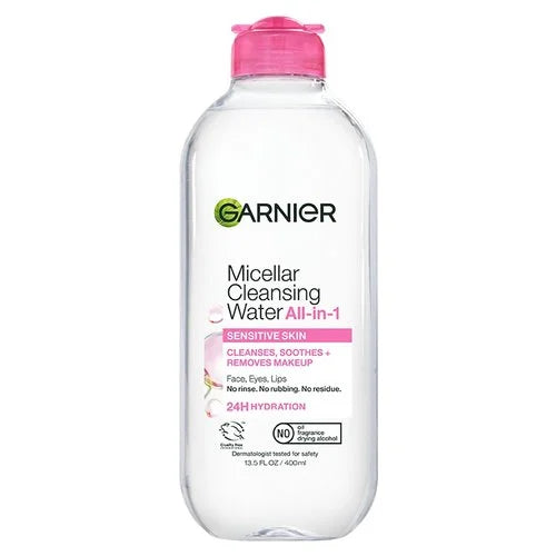 GARNIER MICELLAR CLEANSING WATER ALL IN 1 ALL SKIN TYPES/SENSITIVE SKIN 400 ML