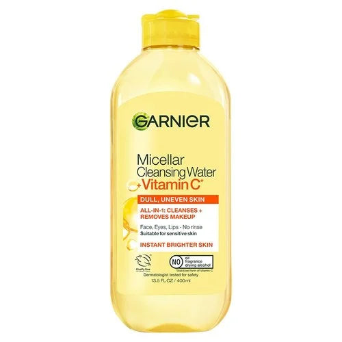 GARNIER MICELLAR CLEANSING WATER VITAMIN C ALL IN 1 BRIGHTENING 400 ML