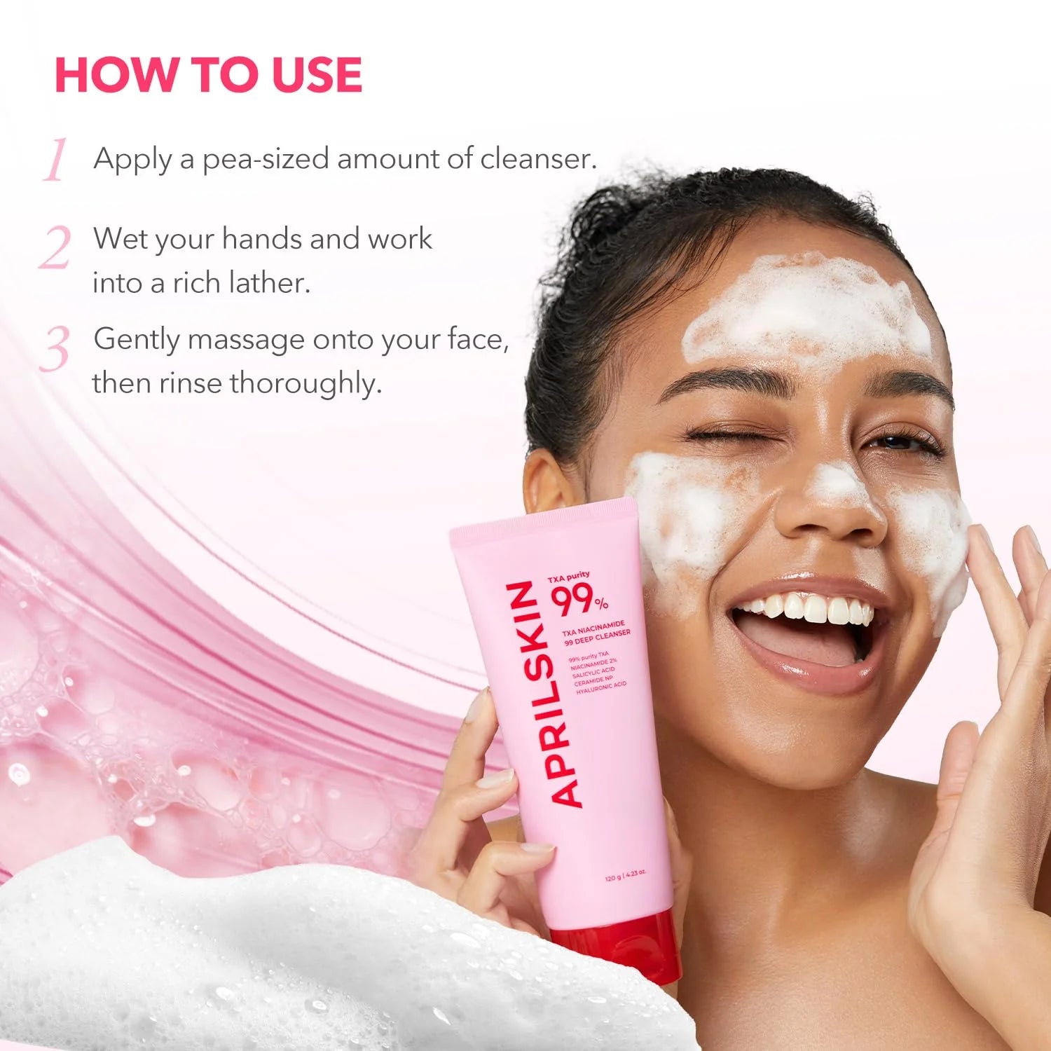 APRILSKIN TXA PURITY 99% DEEP CLEANSER