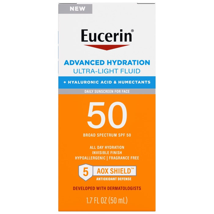 EUCERIN ADVANCED HYDRATION ULTRA LIGHT FLUID 50 SPF