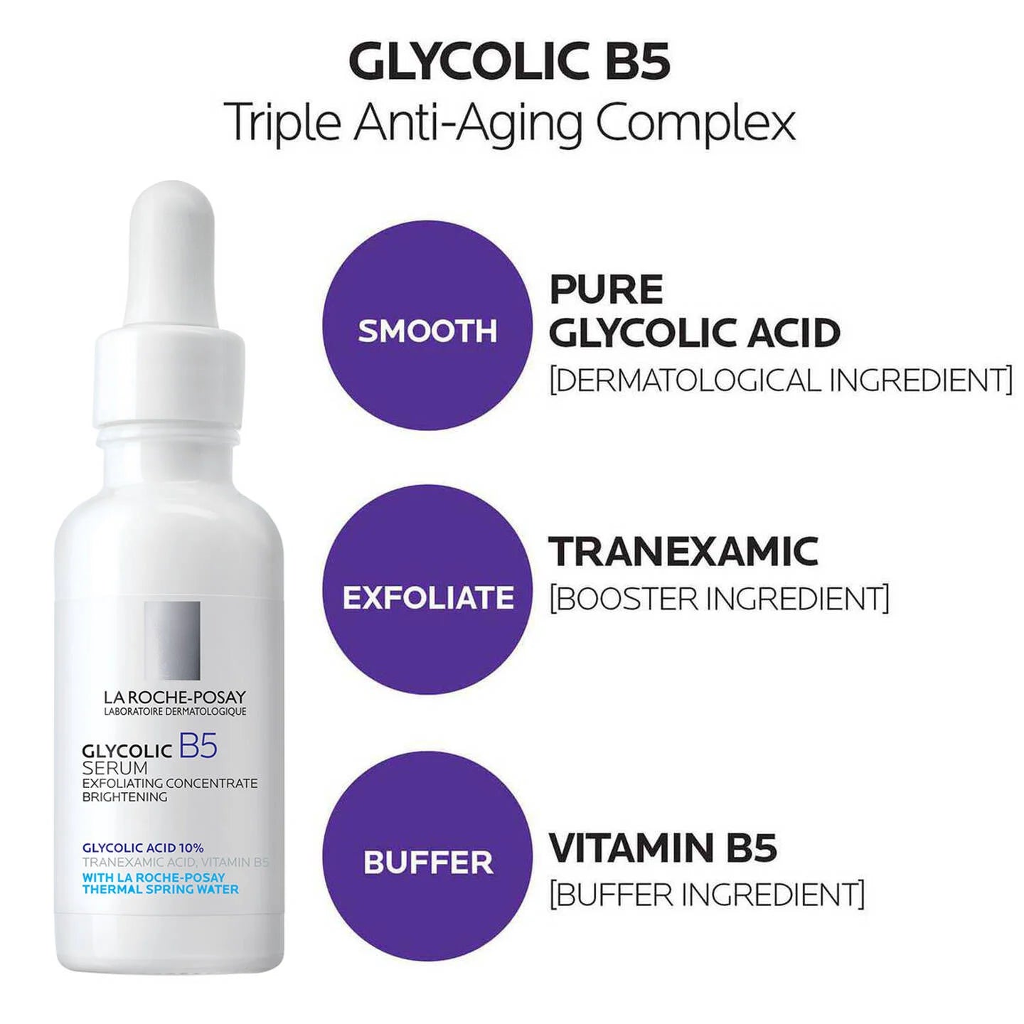 LA ROCHE POSAY GLYCOLIC B5 SERUM 30 ML