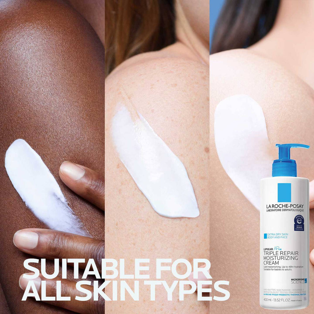 LA ROCHE POSAY LIPIKAR TRIPLE REPAIR MOISTURIZING CREAM 400 ML