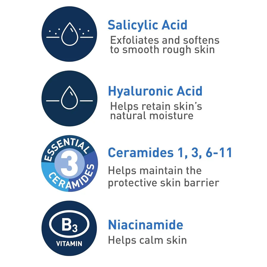 CERAVE RENEWING SA CLEANSER 8 OZ