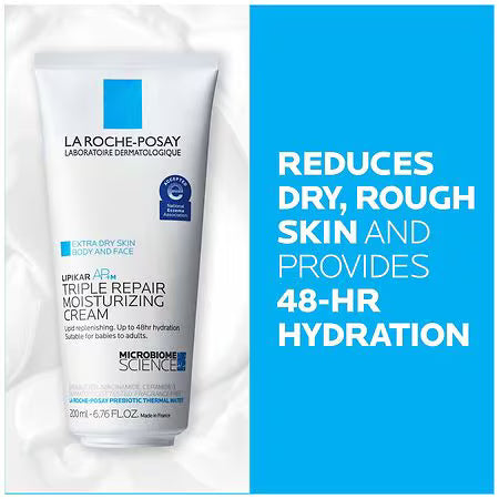LA ROCHE POSAY LIPIKAR AP+MAX TRIPLE REPAIR MOISTURIZING CREAM 200 ML