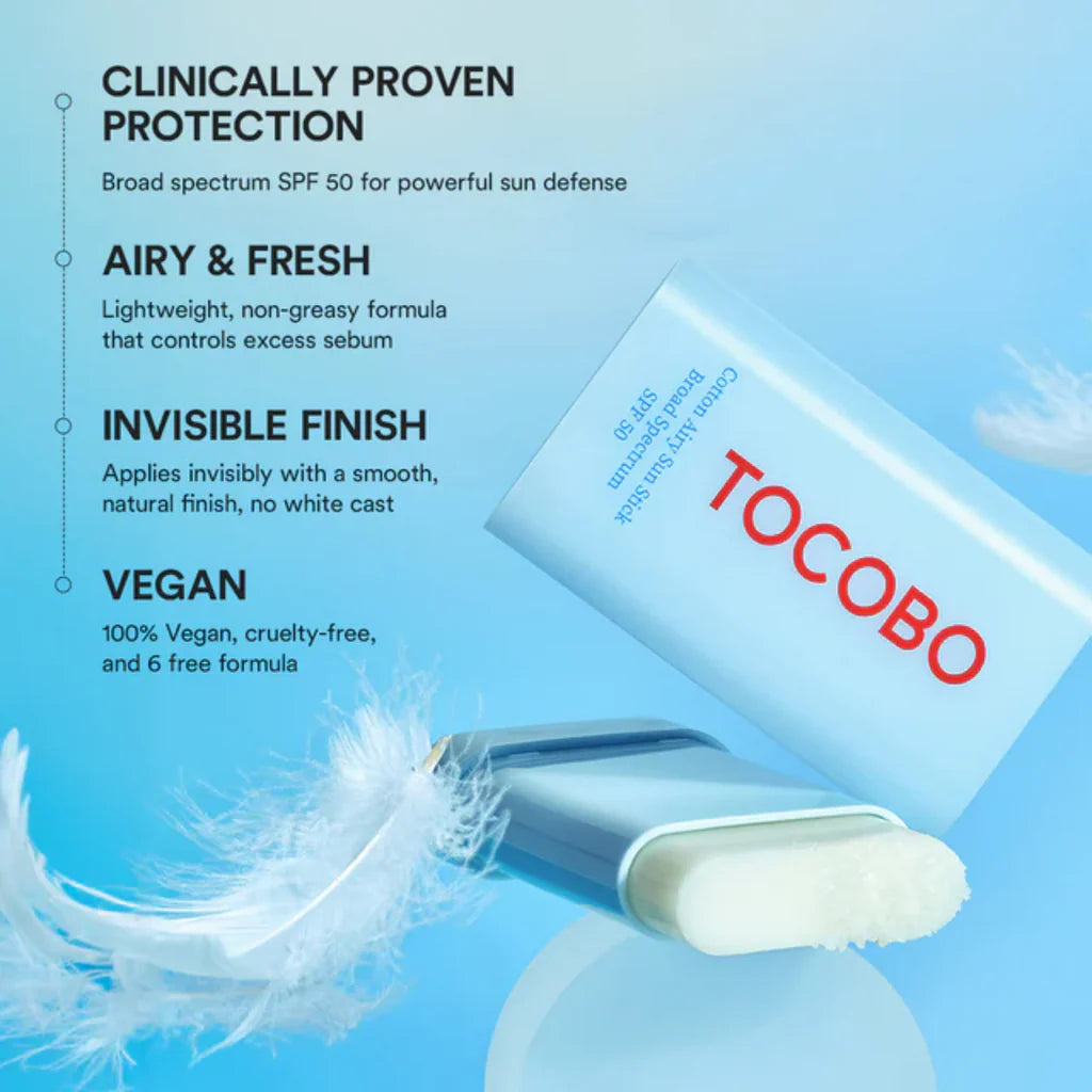 TOCOBO COTTON SOFT SUN STICK 50SPF++++