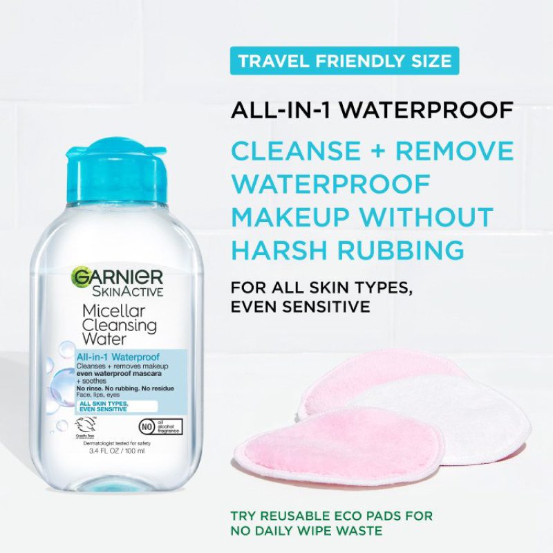 GARNIER MICELLAR CLEANSING WATER ALL IN 1 WATERPROOF 100 ML