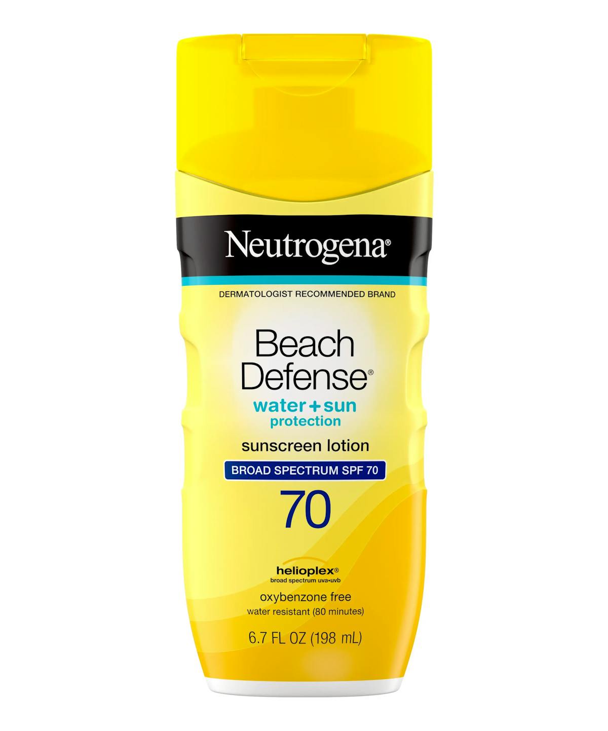 NEUTROGENA BEACH DEFENSE SUNSCREEN 70 SPF 198 ML