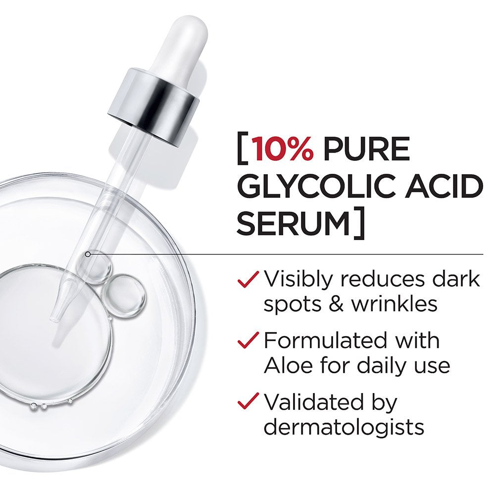 LOREAL REVITALIFT 10% PURE GLYCOLIC ACID SERUM
