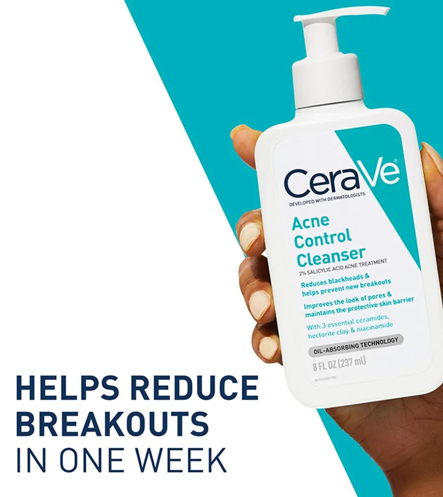 CERAVE ACNE CONTROL CLEANSER 8 OZ