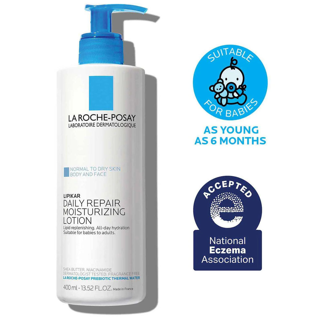 LA ROCHE POSAY LIPIKAR DAILY REPAIR MOISTURIZER LOTION 400 ML
