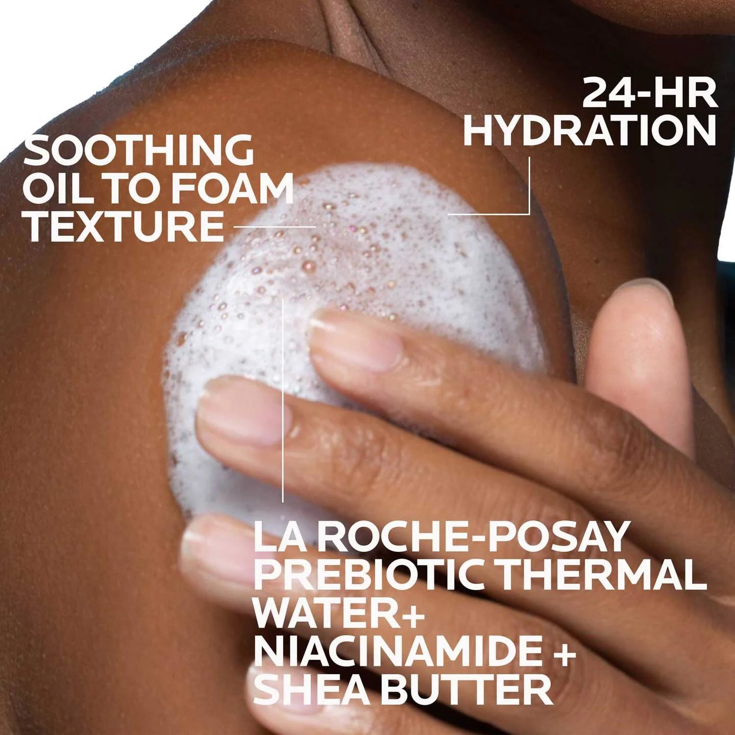 LA ROCHE POSAY LIPIKAR GENTLE FOAMING CLEANSING OIL 400 ML