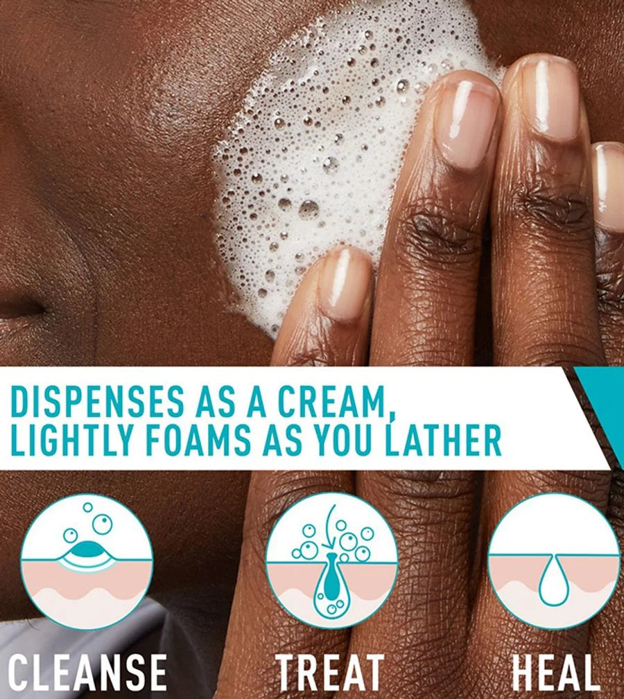 CERAVE ACNE FOAMING CREAM CLEANSER 4%