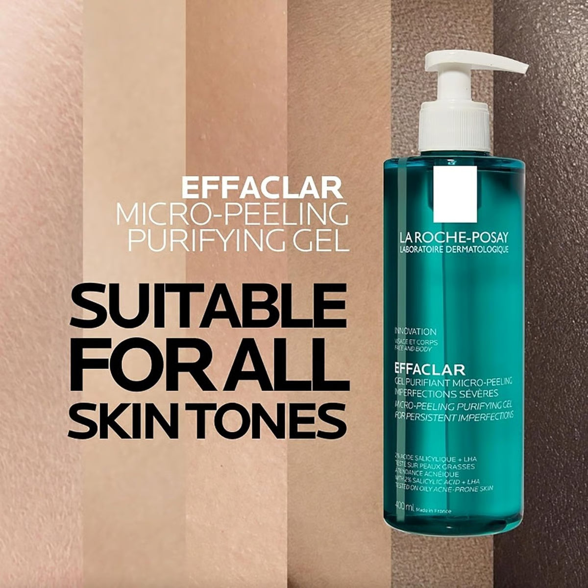 LA ROCHE POSAY EFFACLAR MICRO PEELING PURIFYING GEL 400 ML
