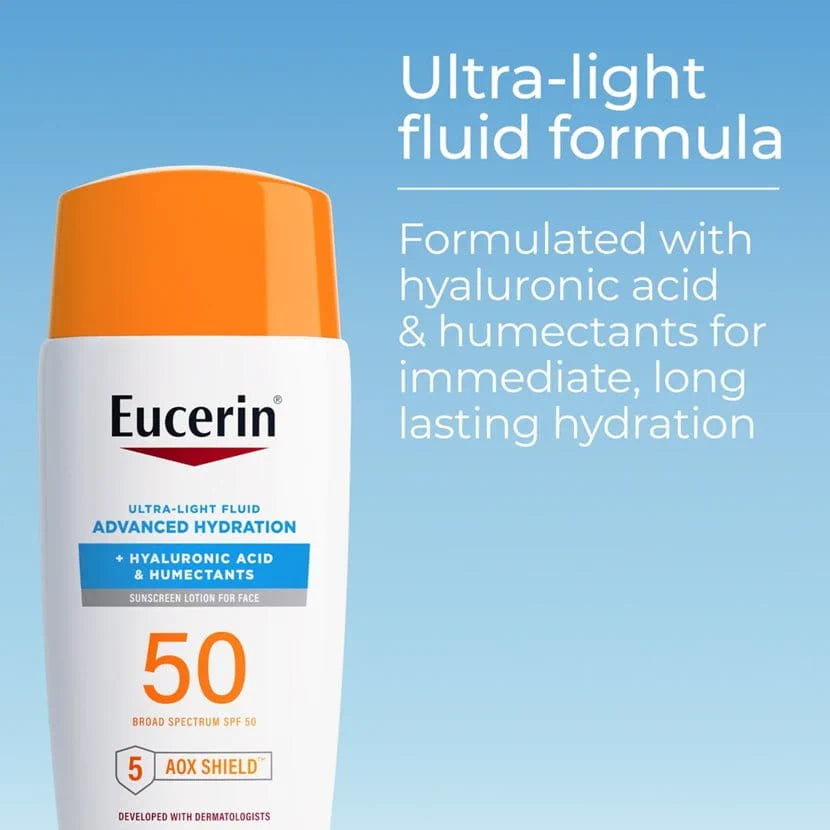 EUCERIN ADVANCED HYDRATION ULTRA LIGHT FLUID 50 SPF