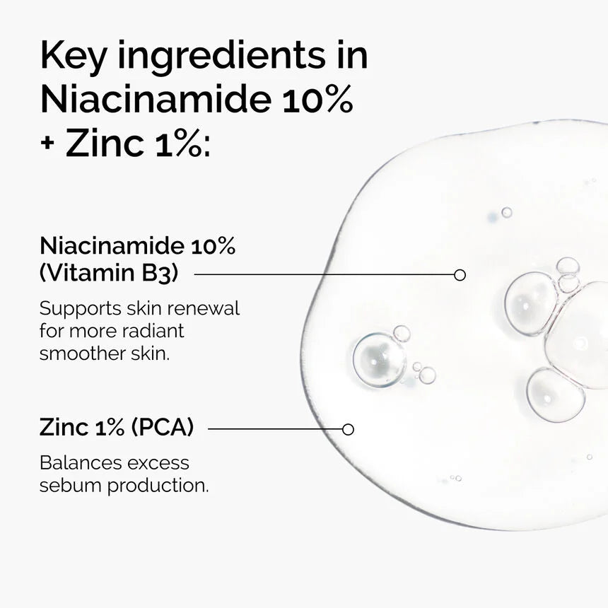 Suero Niacinamida 10% The Ordinary