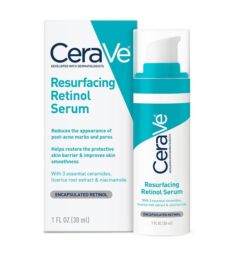 CERAVE RESURFACING RETINOL SERUM (Suero Marcas y manchas Post Acne)