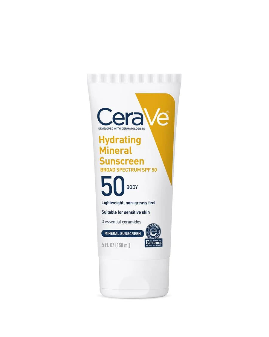 CERAVE HYDRATING MINERAL SUNSCREEN 50SPF BODY