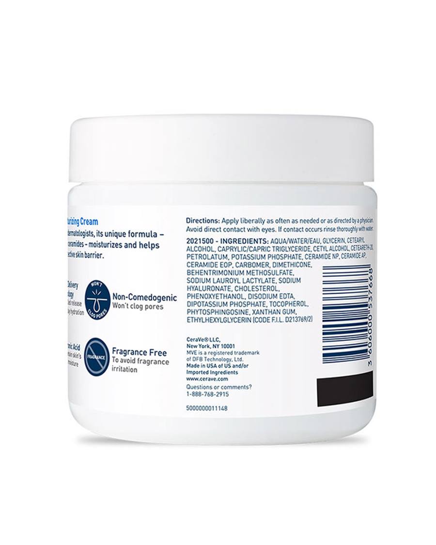 CERAVE MOISTURIZING CREAM 12 OZ Y 16 OZ
