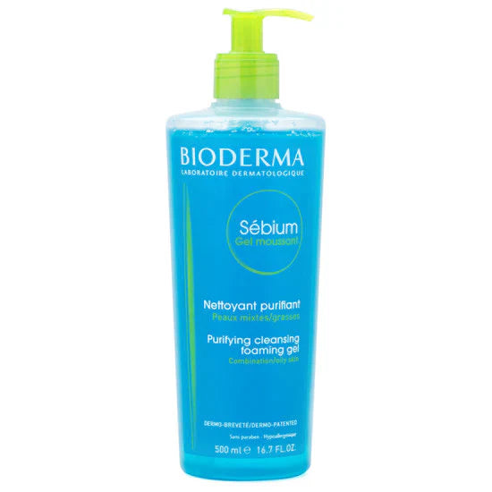 BIODERMA SEBIUM PURIFYING GEL MOUSSANT 500 ML
