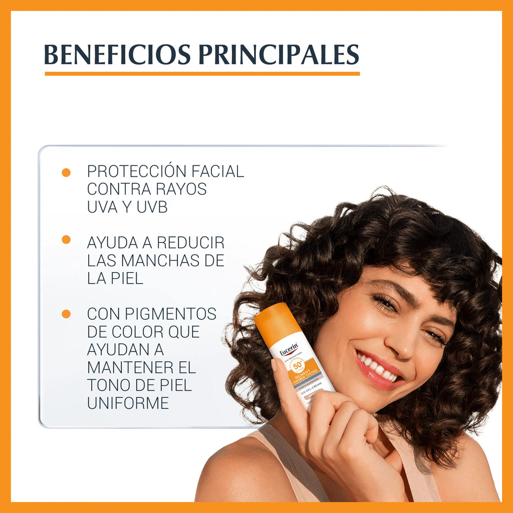 EUCERIN BLOQUEADOR PIGMENT CONTROL TINTED TONO CLARO 50 ML