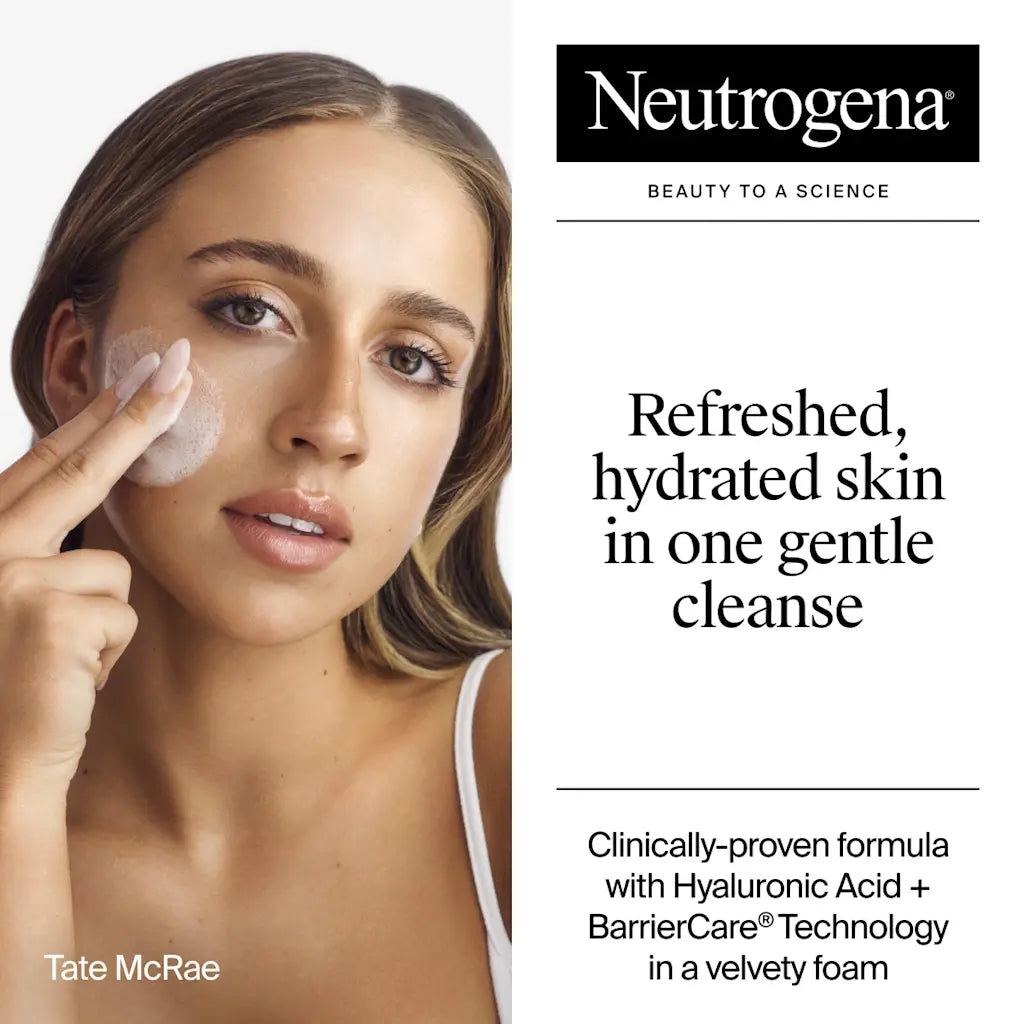 NEUTROGENA HYDRO BOOST HYDRATING GEL CLEANSER FRAGRANCE FREE