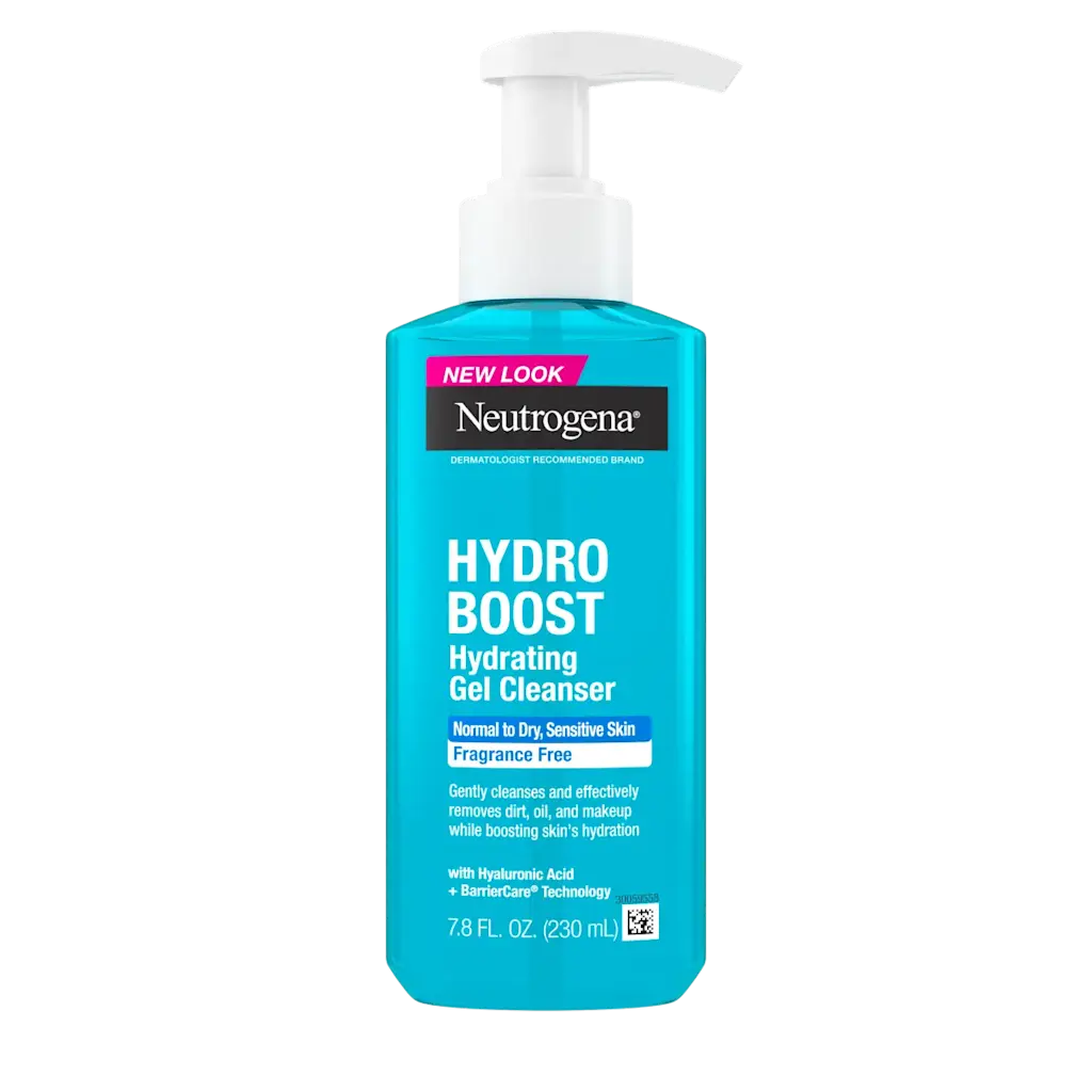 NEUTROGENA HYDRO BOOST HYDRATING GEL CLEANSER FRAGRANCE FREE