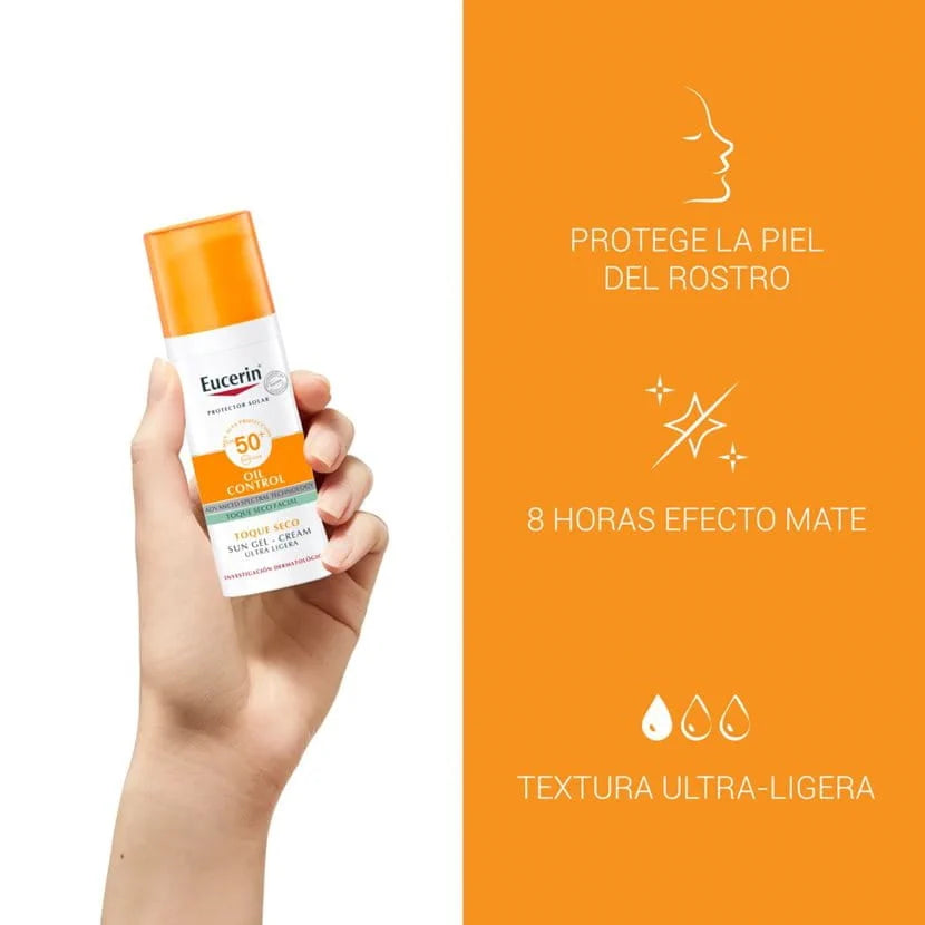EUCERIN OIL CONTROL TOQUE SECO 50 ML