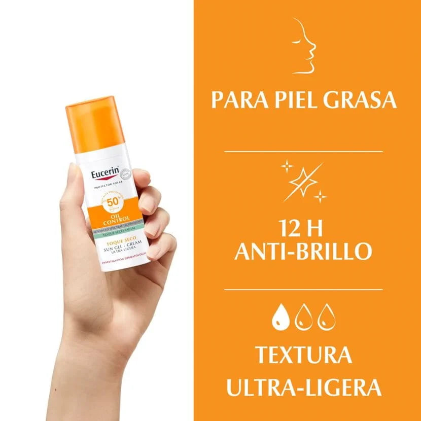 EUCERIN OIL CONTROL TOQUE SECO 50 ML