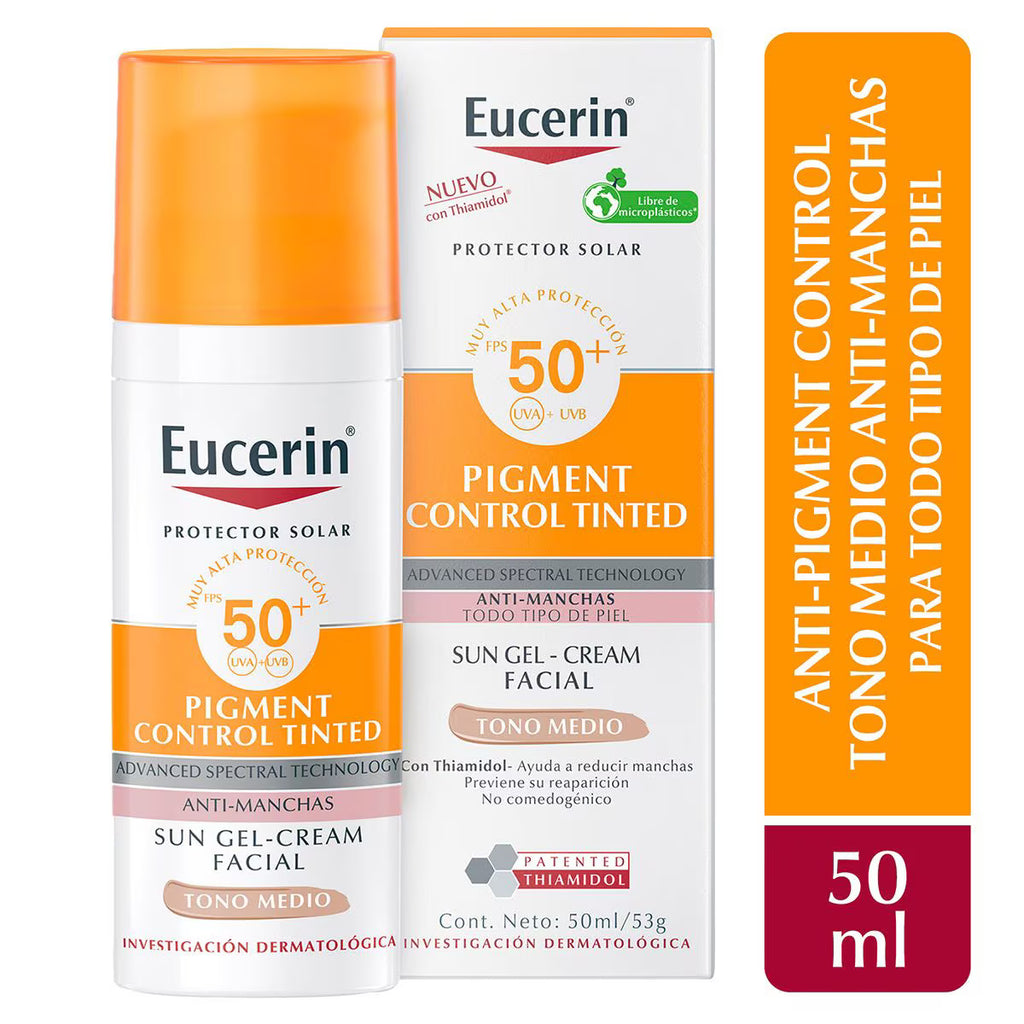 EUCERIN PIGMENT CONTROL TINTED TONO MEDIO 50 ML