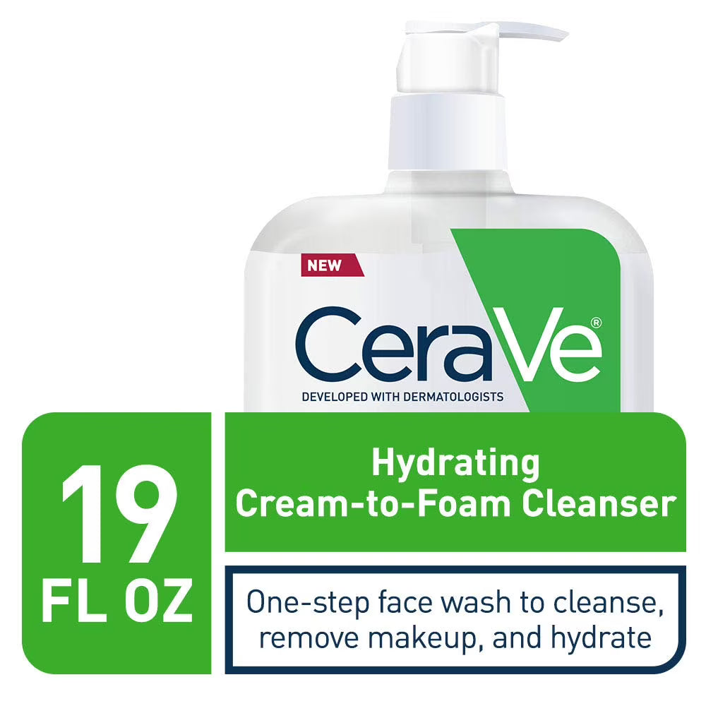CERAVE HYDRATING CREAM TO FOAM 19 OZ