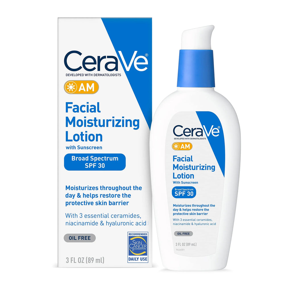 CERAVE AM FACIAL MOISTURIZING LOTION 30 SPF 3 OZ